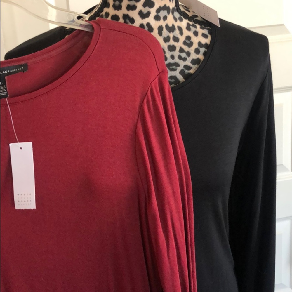 Comfy WHBM layering tees bundle!